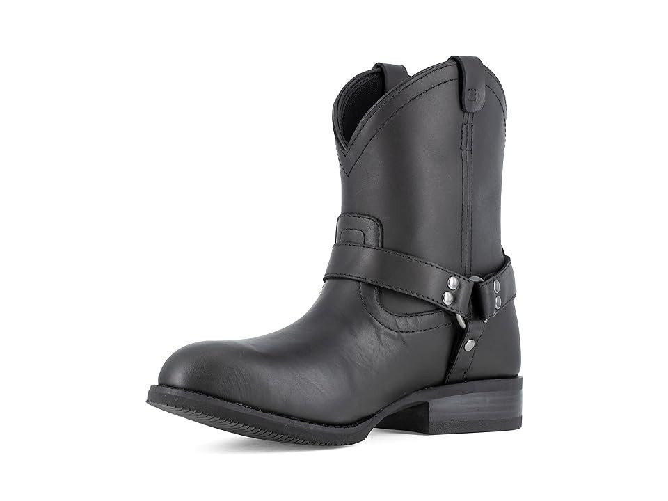 Frye The Safety-Crafted Harness Boot Women's Work Boots Black : 6.5 W, Leather/Rubber/Suede | Zappos