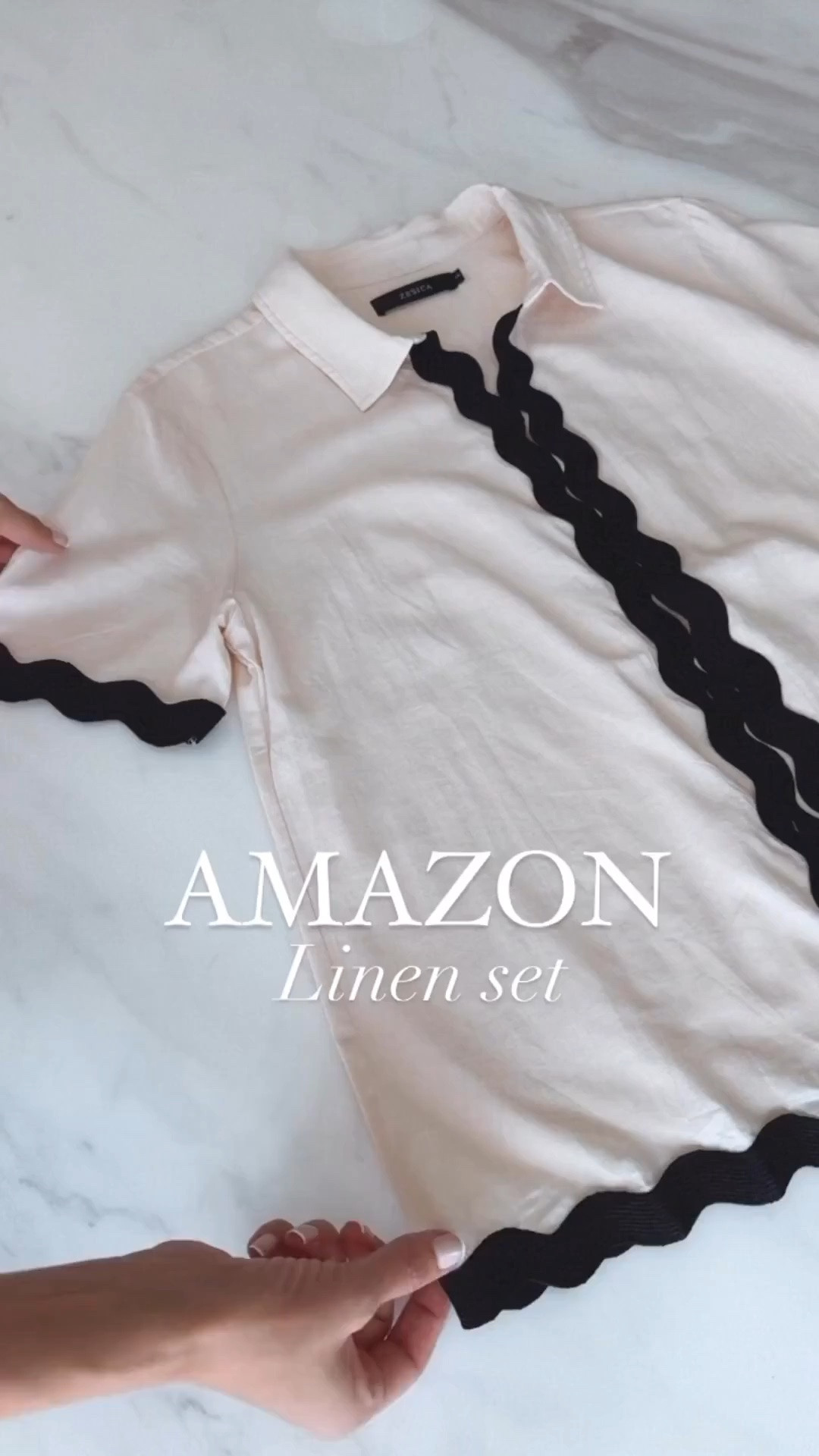Adorable Amazon linen set! It runs tts, I am wearing a size small 
Perfect for summer and for your vacations 
Resort wear

#LTKU #LTKSeasonal #LTKOver40
