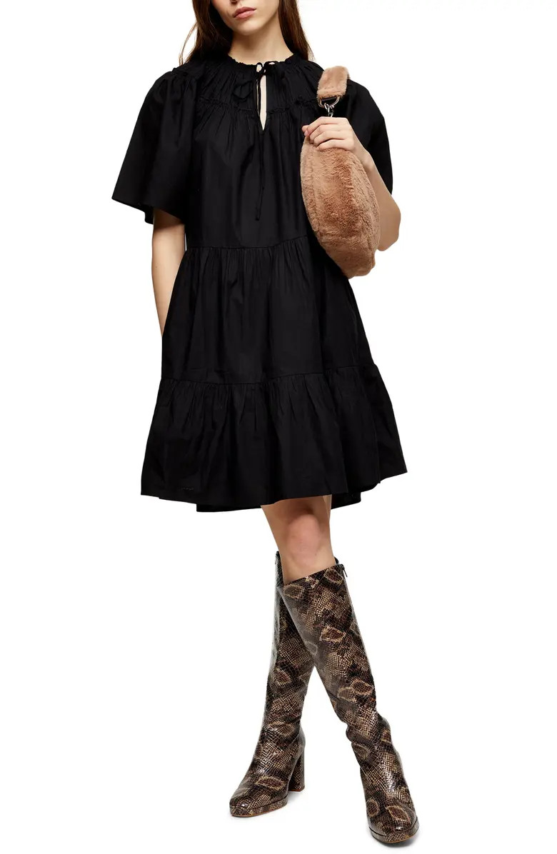 Smocked Poplin Dress | Nordstrom