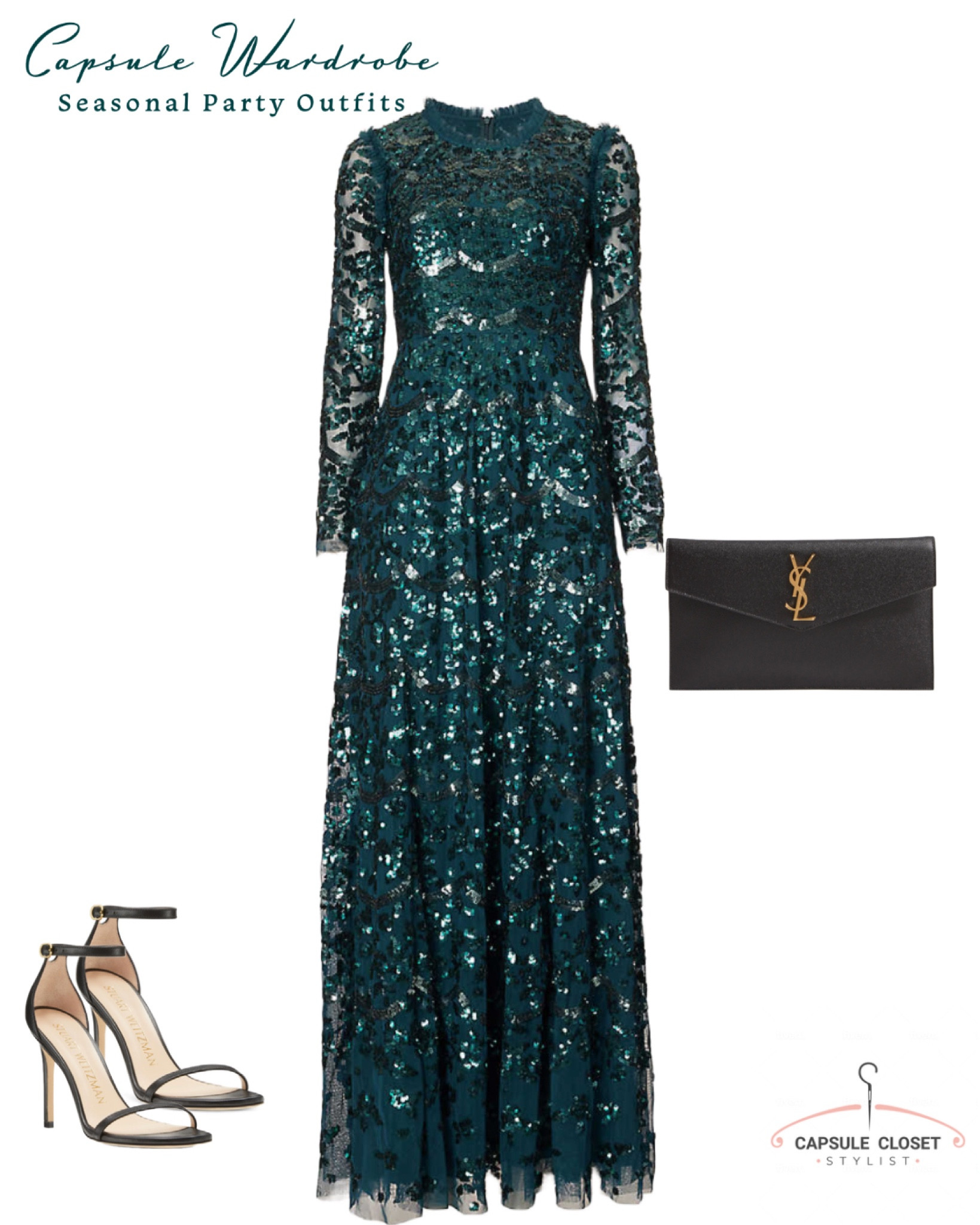 Party outfits for the holidays. #holidaydress #holidayoutfit #christmasdress #partyoutfit #partydress #sequindress #sequinoutfit #sparklydress #sparklyoutfit #sparklyshoes #sparklyclutch #glittershoes #glittersandals #glitterbag

#LTKGiftGuide #LTKHoliday #LTKSeasonal