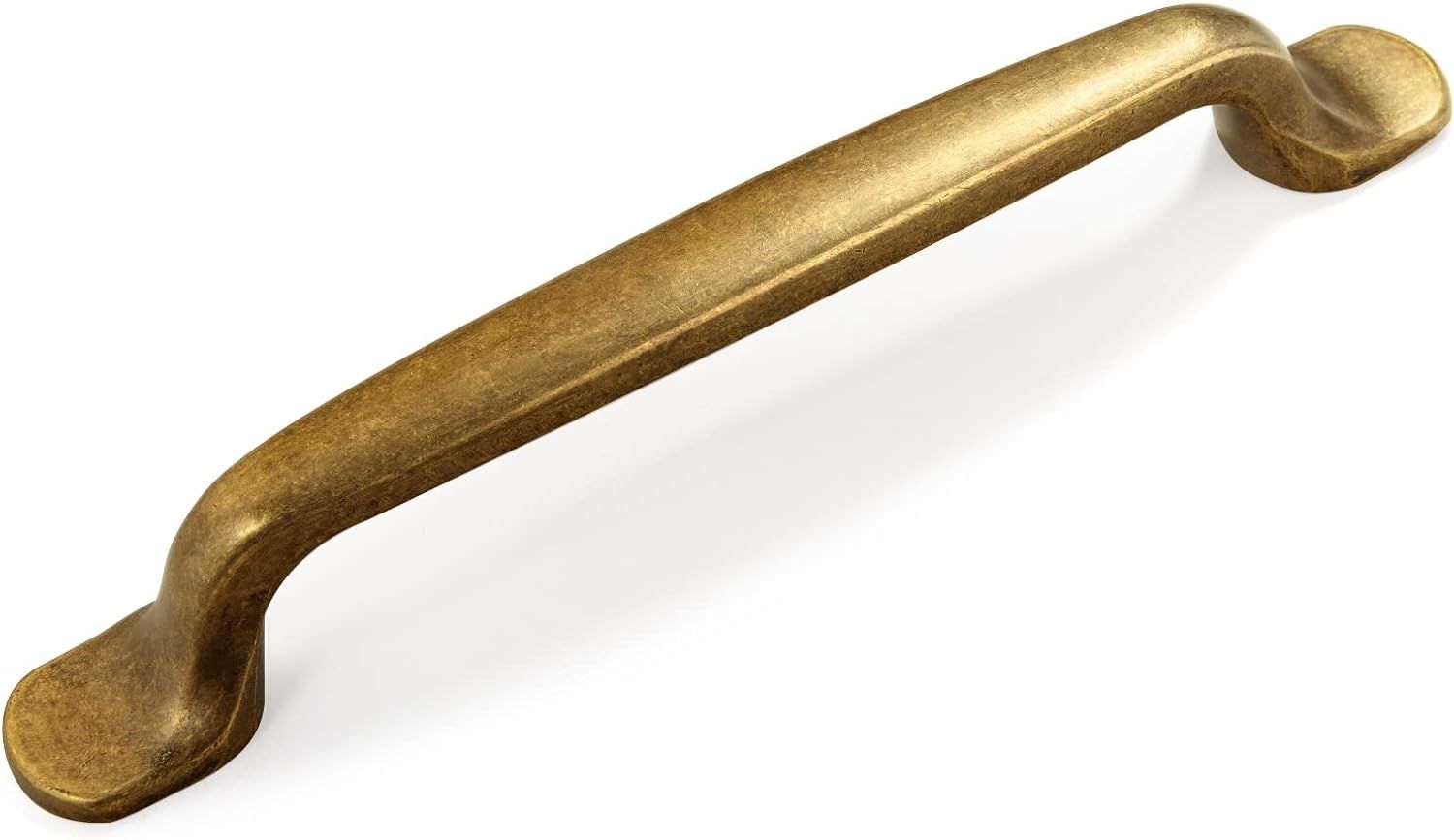 Goo-Ki 6 Pack Antique Brass 5-Inch(128mm) Center to Center Arch Cabinet Pulls Drawer Handles Zinc... | Amazon (US)