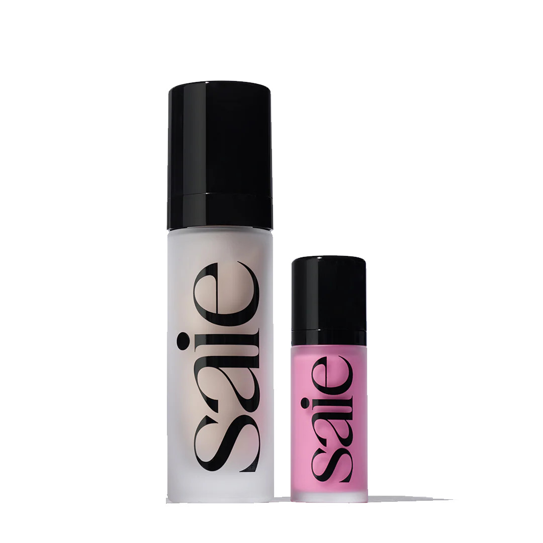 Skin Glow Duo | Clean SPF Protection + Illuminated, Dewy Skin | Saie