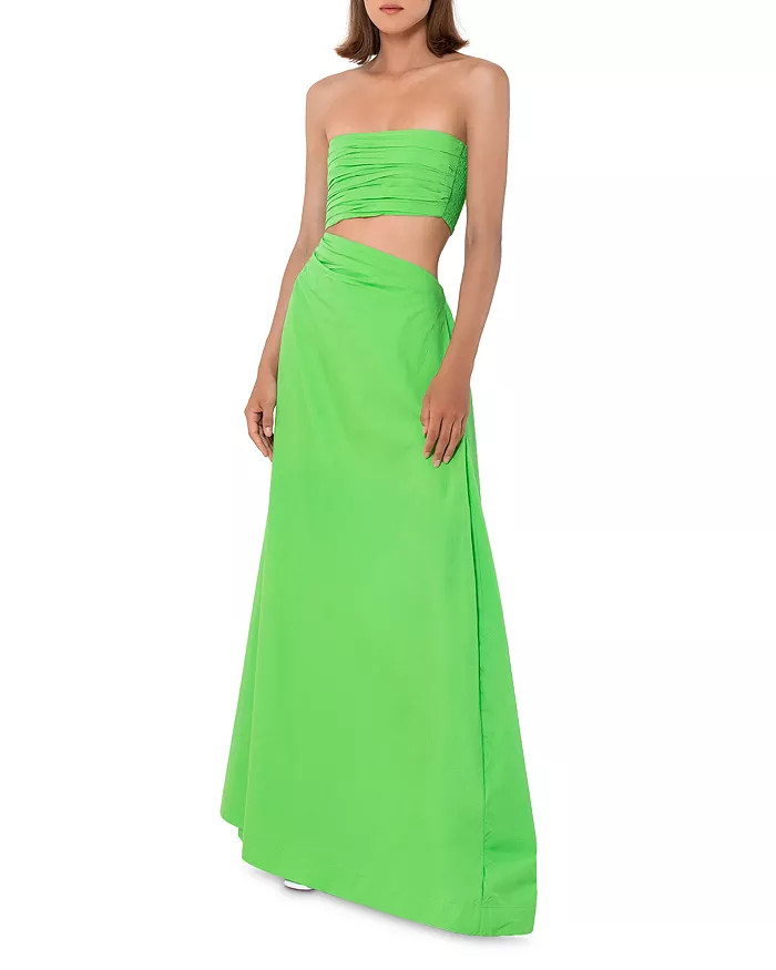 Asymmetric Cutout Maxi Dress | Bloomingdale's (US)