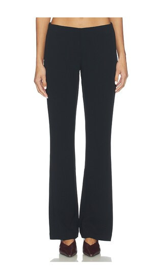 EAVES x Coco Auda Polished Crepe Pant in Black. - size S | Revolve Clothing (Global)