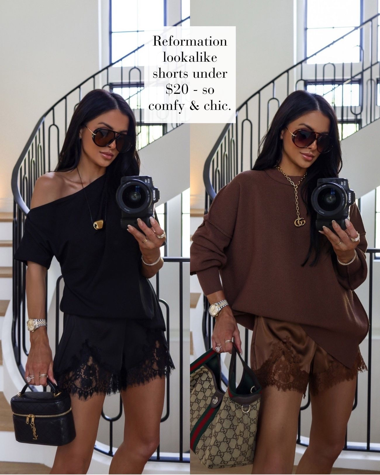 Amazon affordable summer outfit
My Amazon off the shoulder tee is on sale and under $20 - styled with lace shorts that look like reformation also under $20.

Chic summer outfit, affordable summer style, Amazon fashion haul, mom outfits

#LTKSeasonal #LTKSaleAlert #LTKootd