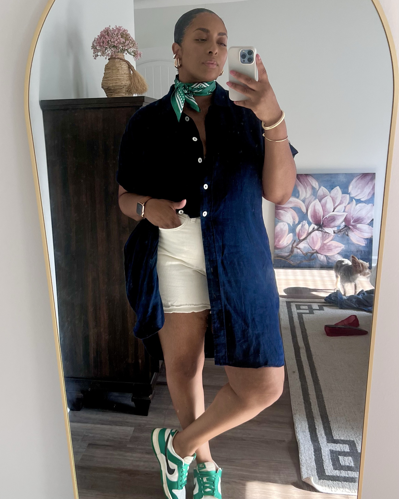 Loving this linen shirt dress…So easy to wear and it feels like I’m wearing PJs. it comes with a tie to cinch the waist.

#LTKMidsize #LTKSummerEdit #LTKFindsUnder100