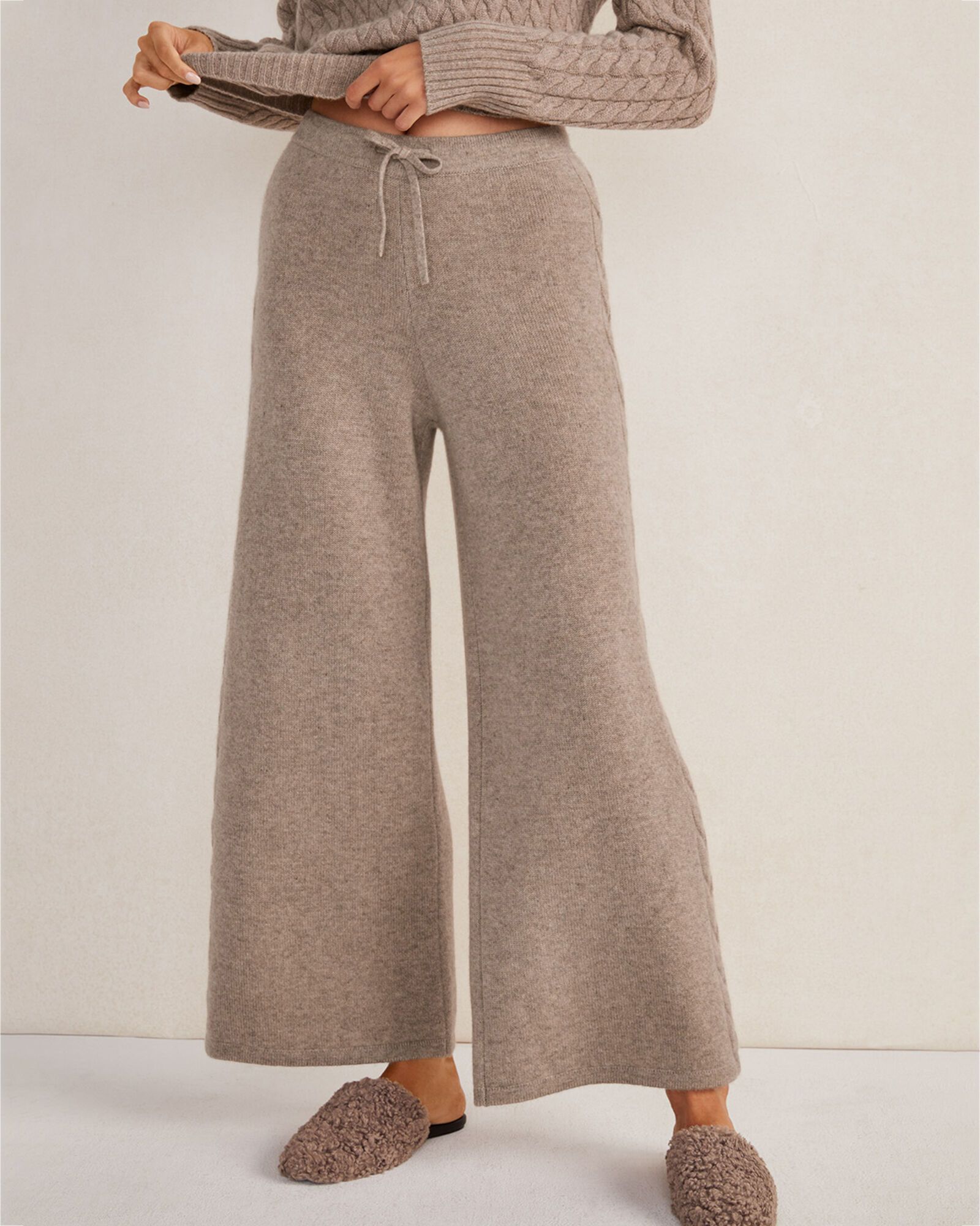 Cashmere Wide Leg Pants | Haven Well Within