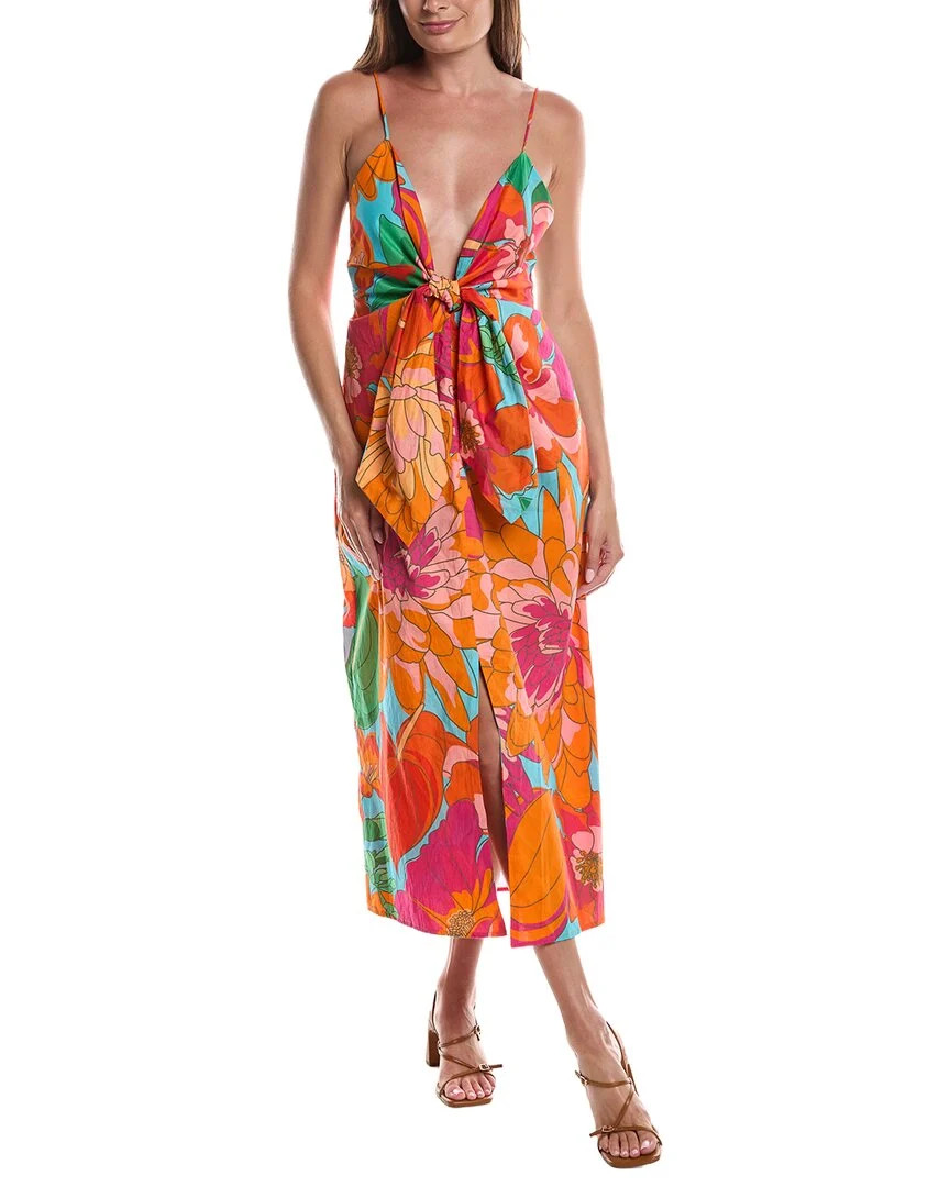 FARM Rio Spring Affair Midi Dress | Shop Simon