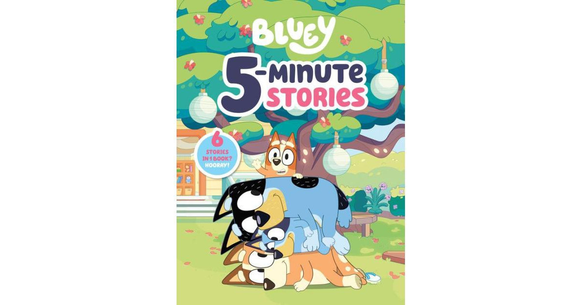 Bluey 5-Minute Stories: 6 Stories in 1 Book? Hooray! by Penguin Young Readers Licenses | Macy's