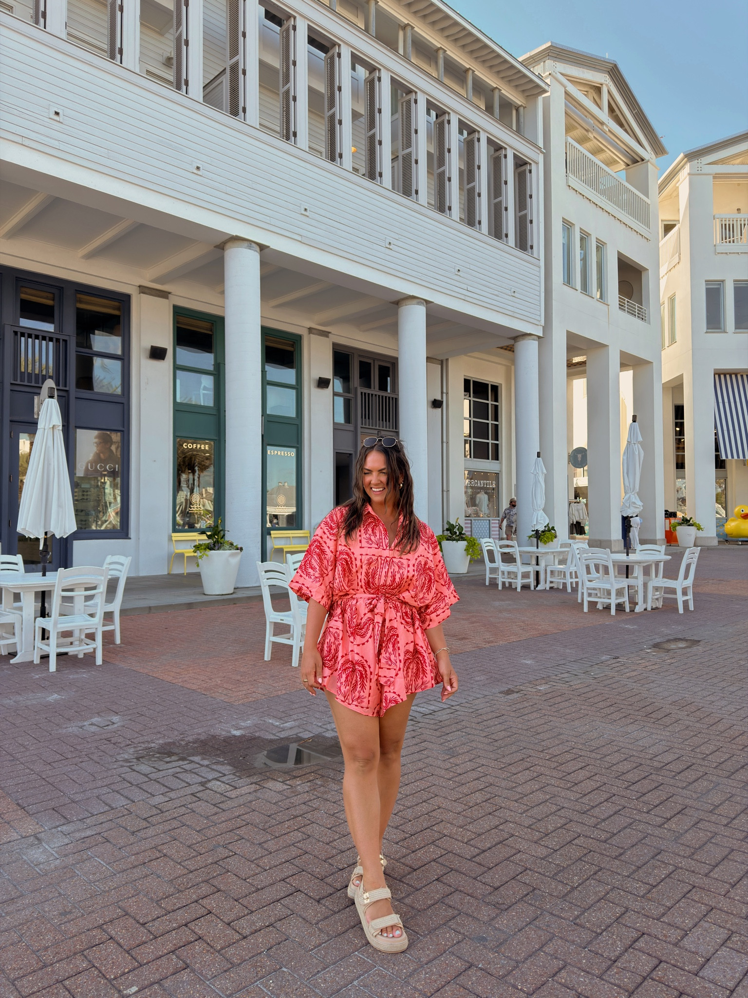 Beach romper! Wearing a medium 