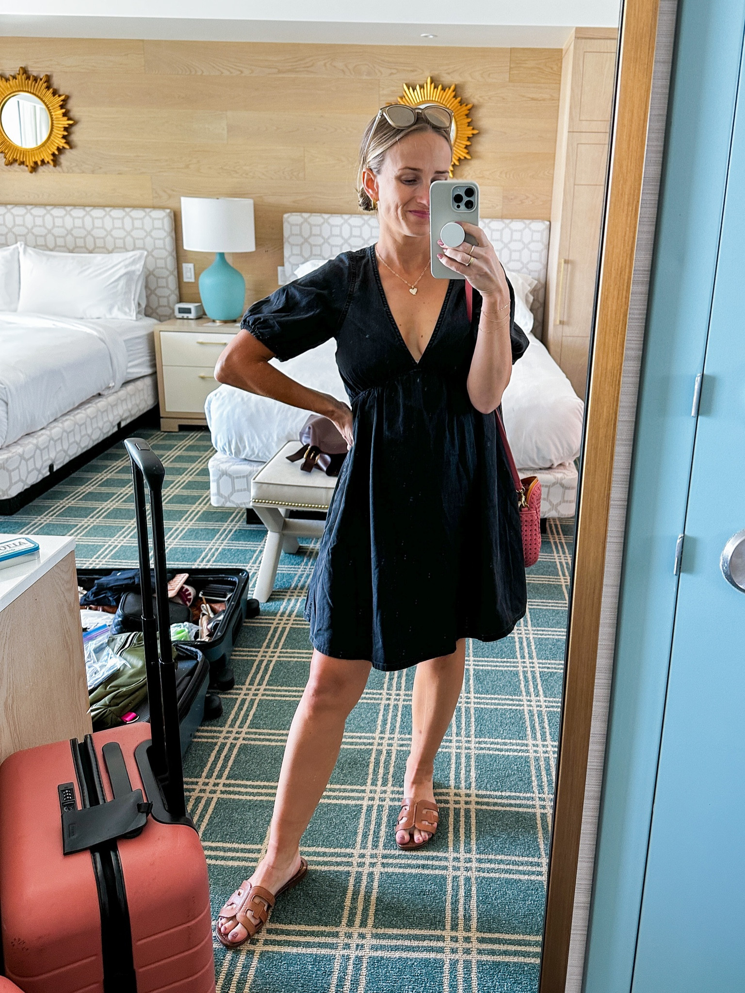 Made it to San Diego for the Amazon Creator Conference! I travelled in leggings and a sweatshirt but this easy dress was perfect for throwing on to grab lunch at the resort. 

#LTKbump #LTKtravel