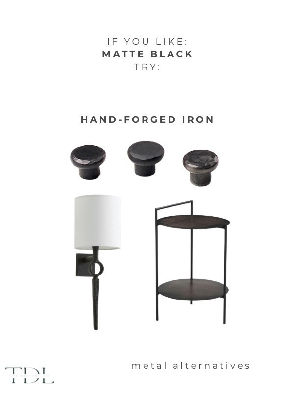 Refreshed Metal Alternatives For Your Next Renovations

Instead of Matte Black
Try Hand Forged Iron

#LTKHome #LTKSaleAlert