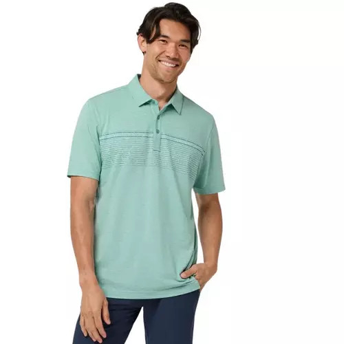 Men's TravisMathew Performance Jersey Ocean Polo | Scheels Sports