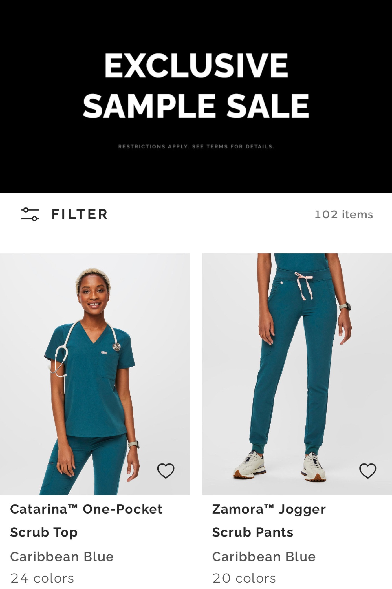 HUGE. end of season blowout over at Figs! So many great styles under $25!

#LTKfindsunder50 #LTKworkwear #LTKsalealert