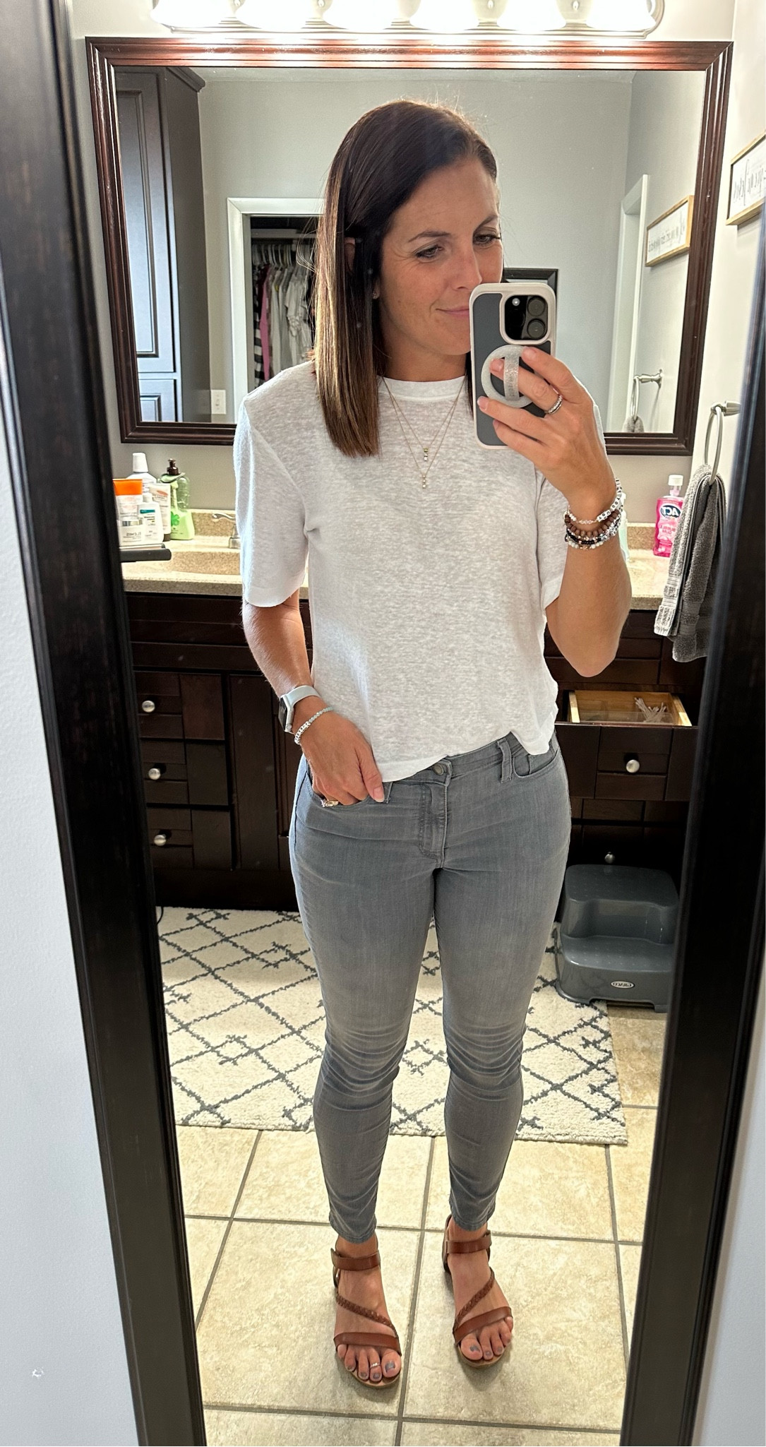 Love these Target Gray Jeans, very stretchy and true to size

#target