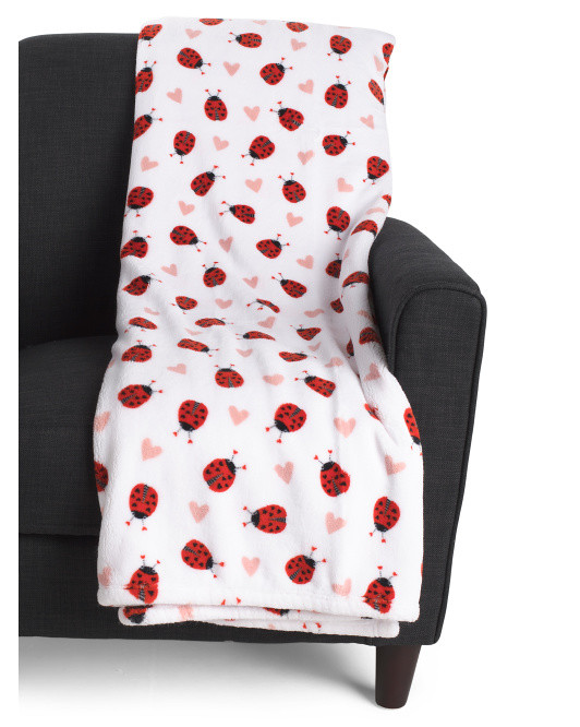 60x70 Oversized Love Bug Throw | TJ Maxx