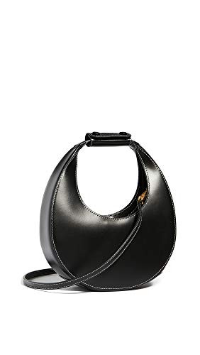 STAUD Women's Mini Moon Bag, Black, One Size | Amazon (US)