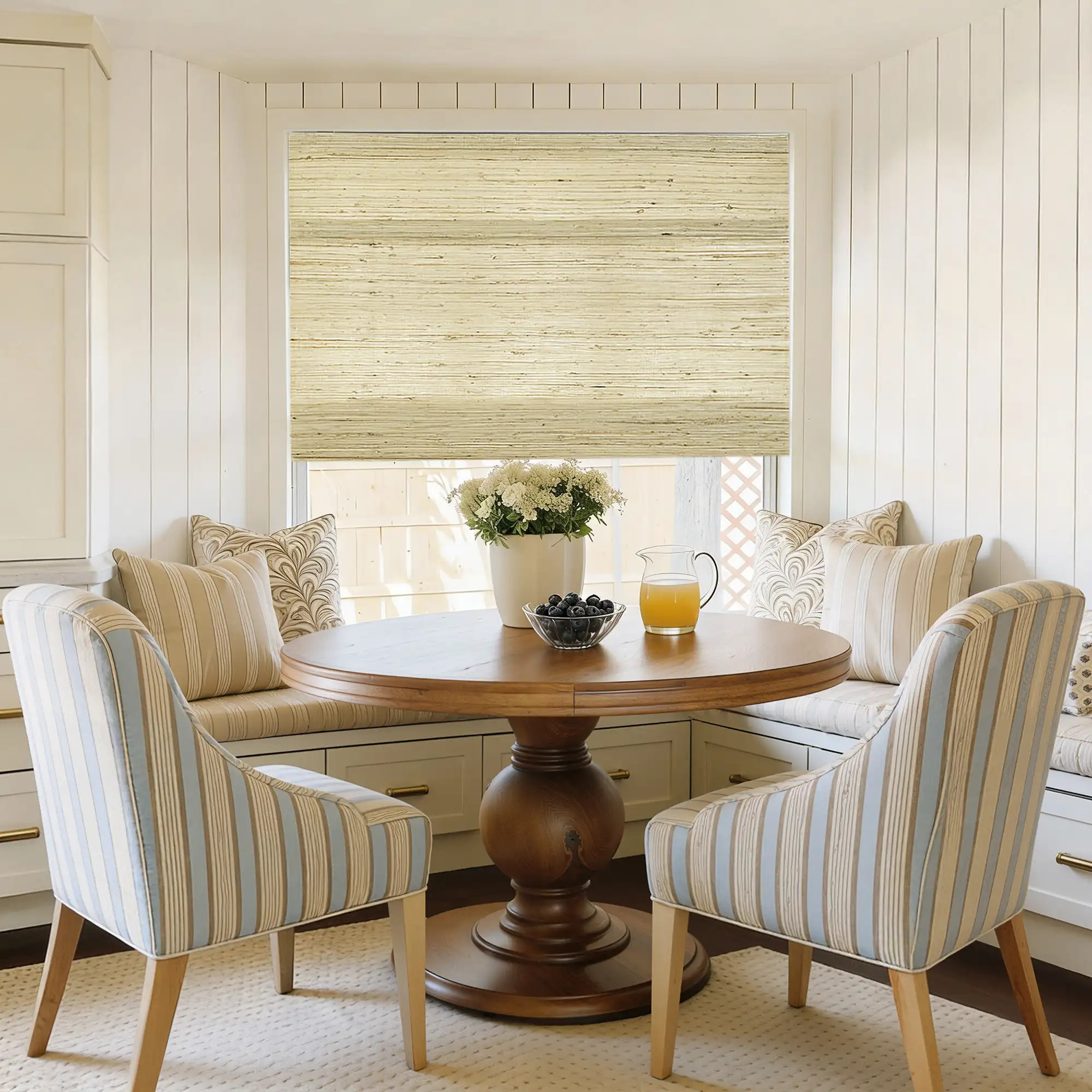 Rae Natural Ramie Jute Woven Wood Shades - Series W | TWOPAGES