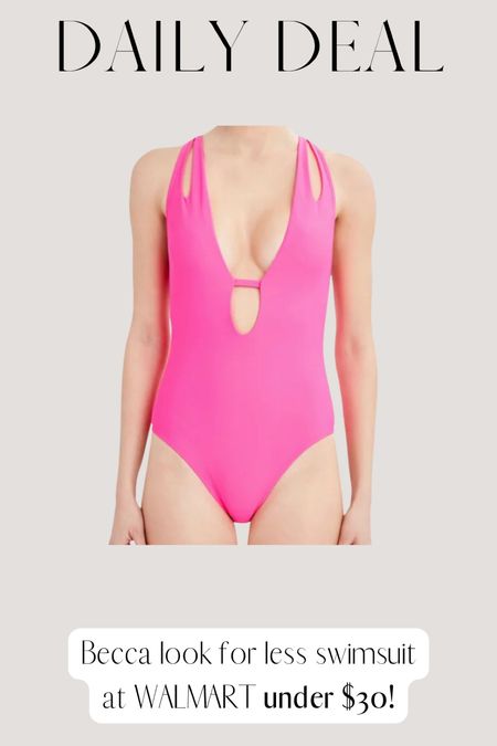 Becca look for less swimsuit at Walmart! 

Lee Anne Benjamin 🤍

#LTKstyletip #LTKswim #LTKunder50
