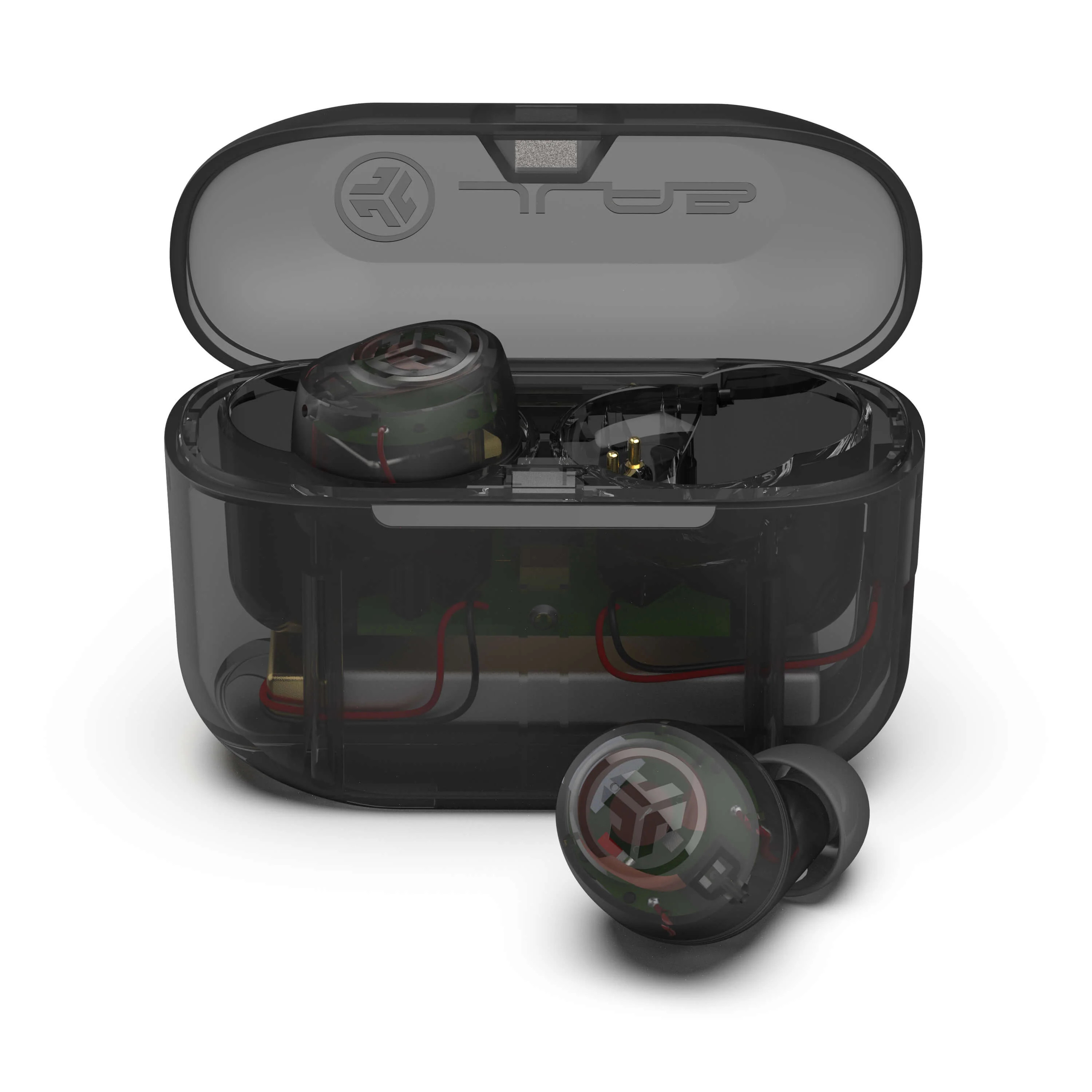 GO POP+ True Wireless Earbuds Clear | JLab