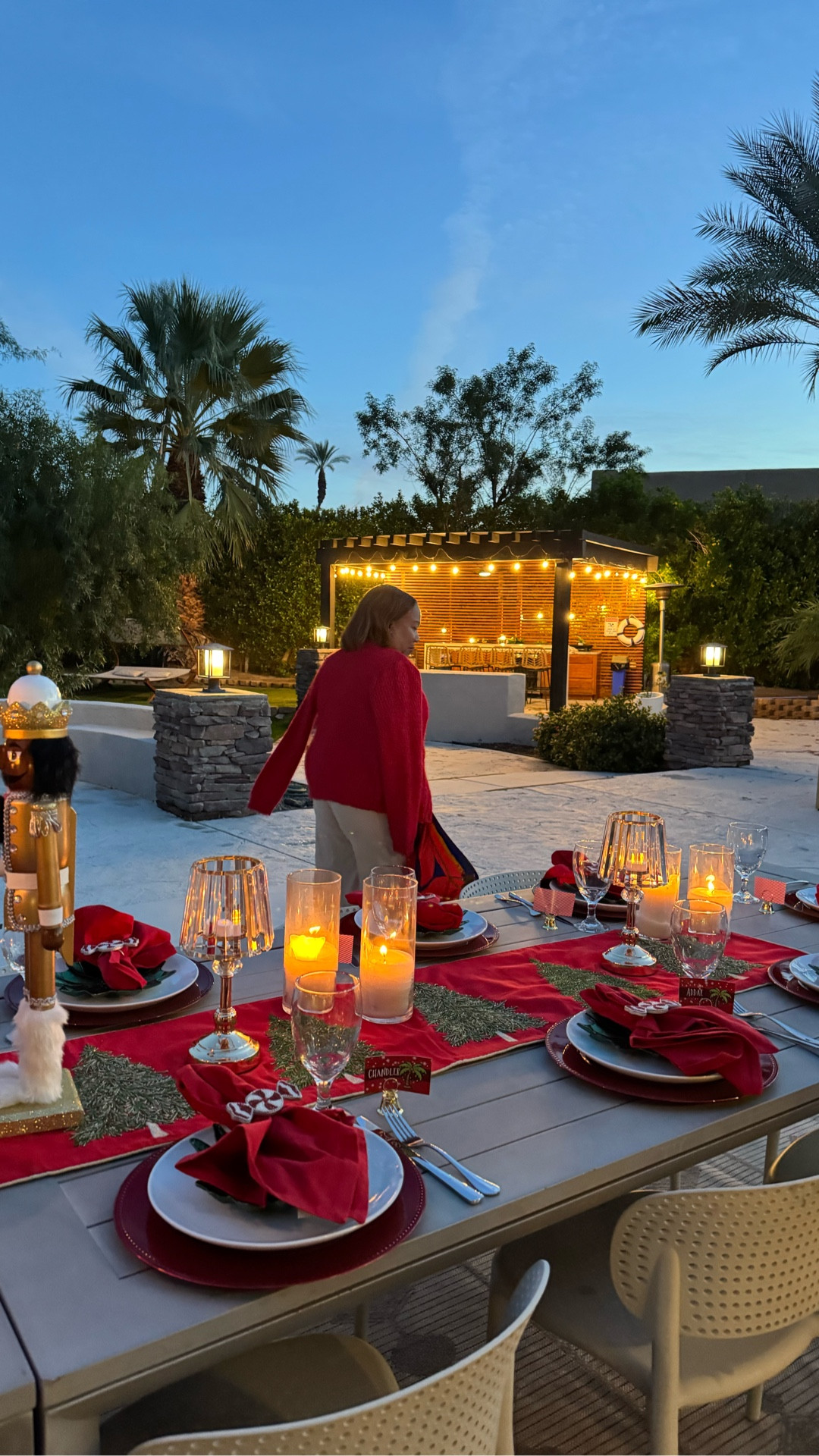 Sharing the essentials and details from our Christmas dinner table scape and my white matching sweatsuit!

#LTKHoliday #LTKSaleAlert #LTKootd