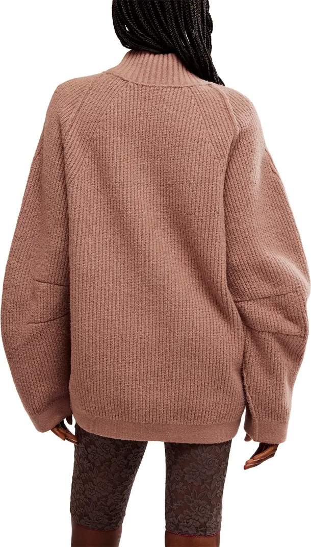 Free People Sunbeam Oversize Turtleneck Sweater | Nordstromrack | Nordstrom Rack