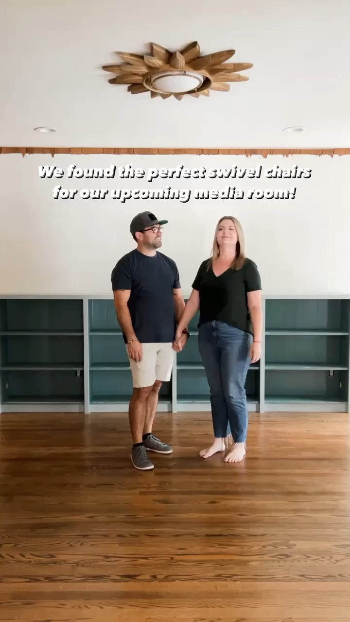 The best budget-friendly swivel chairs!

They’re on sale for @wayfair Way Day October 25-26 along with up to 65% off all living room seating and free shipping on everything.

Media room here we come! With a whole lot of hard work ahead of us. 😬But it’s going to be worth it!

See all of my favorite Way Day picks on the @blesserhouse shop page on the @shop.LTK app 

#ad #wayfair #wayday 

#LTKhome #LTKsalealert