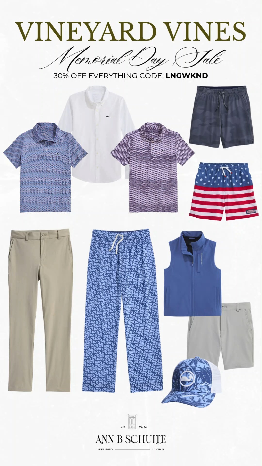 Vineyard Vines boys styles are bringing easy coastal cool with 30% off everything using code LNGWKND for summer adventures and sunny weekends alike. ☀️🐳🩴 #VineyardVines #BoysFashion #KidsStyle #PreppyFashion #SummerStyle #CoastalStyle #WeekendWear #LTKkids #VacationLooks 

 #LTKootd #LTKSaleAlert #LTKKids