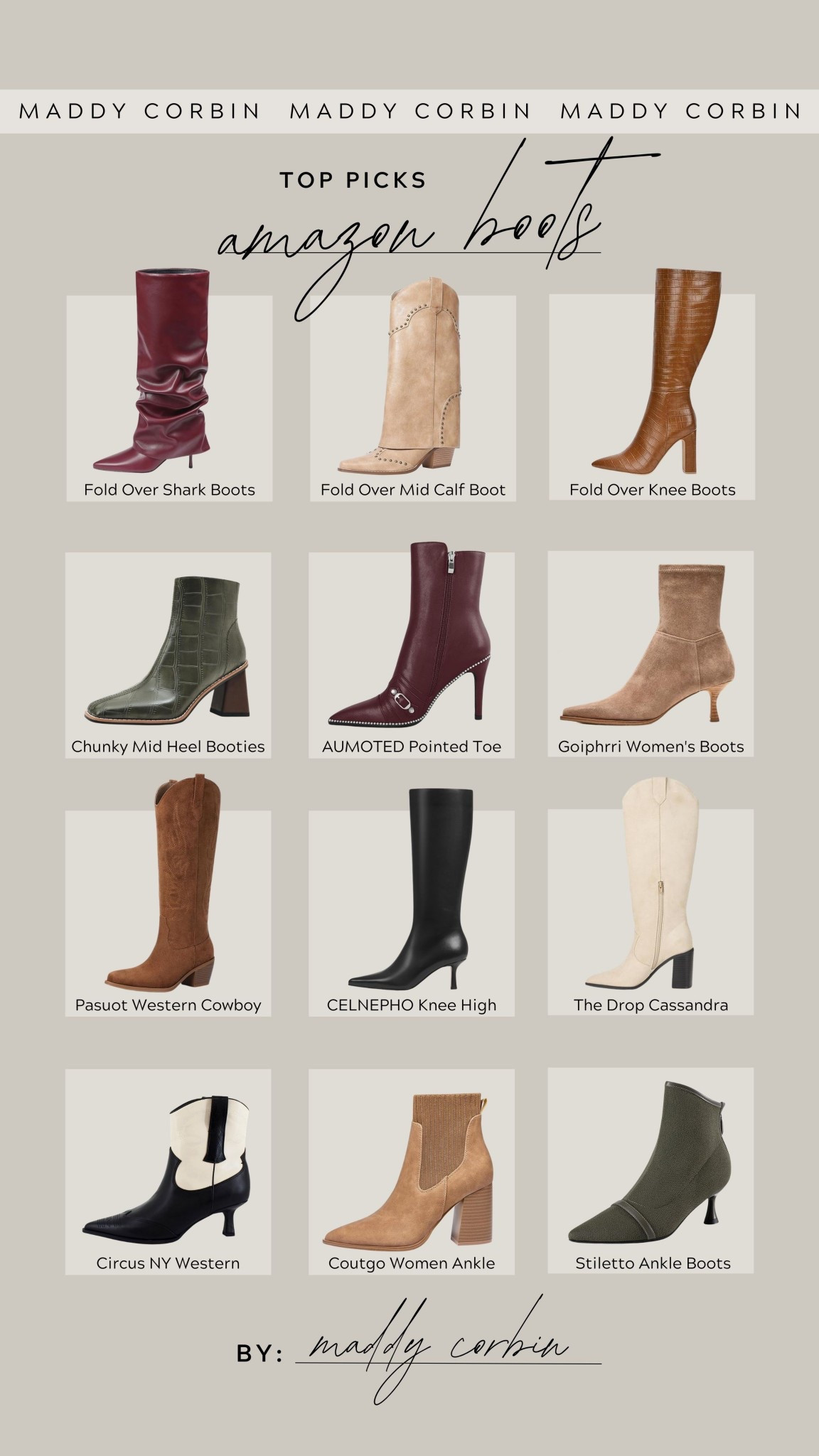 Fall boots from Amazon I’m eyeing 👀🍂

#LTKSeasonal #LTKFindsUnder50 #LTKFindsUnder100