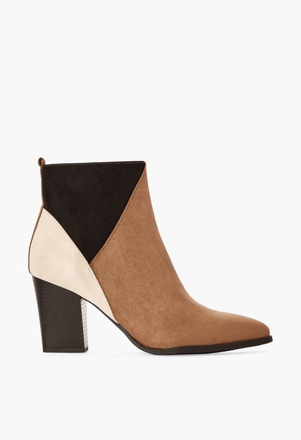 Kit Color Block Ankle Bootie | JustFab