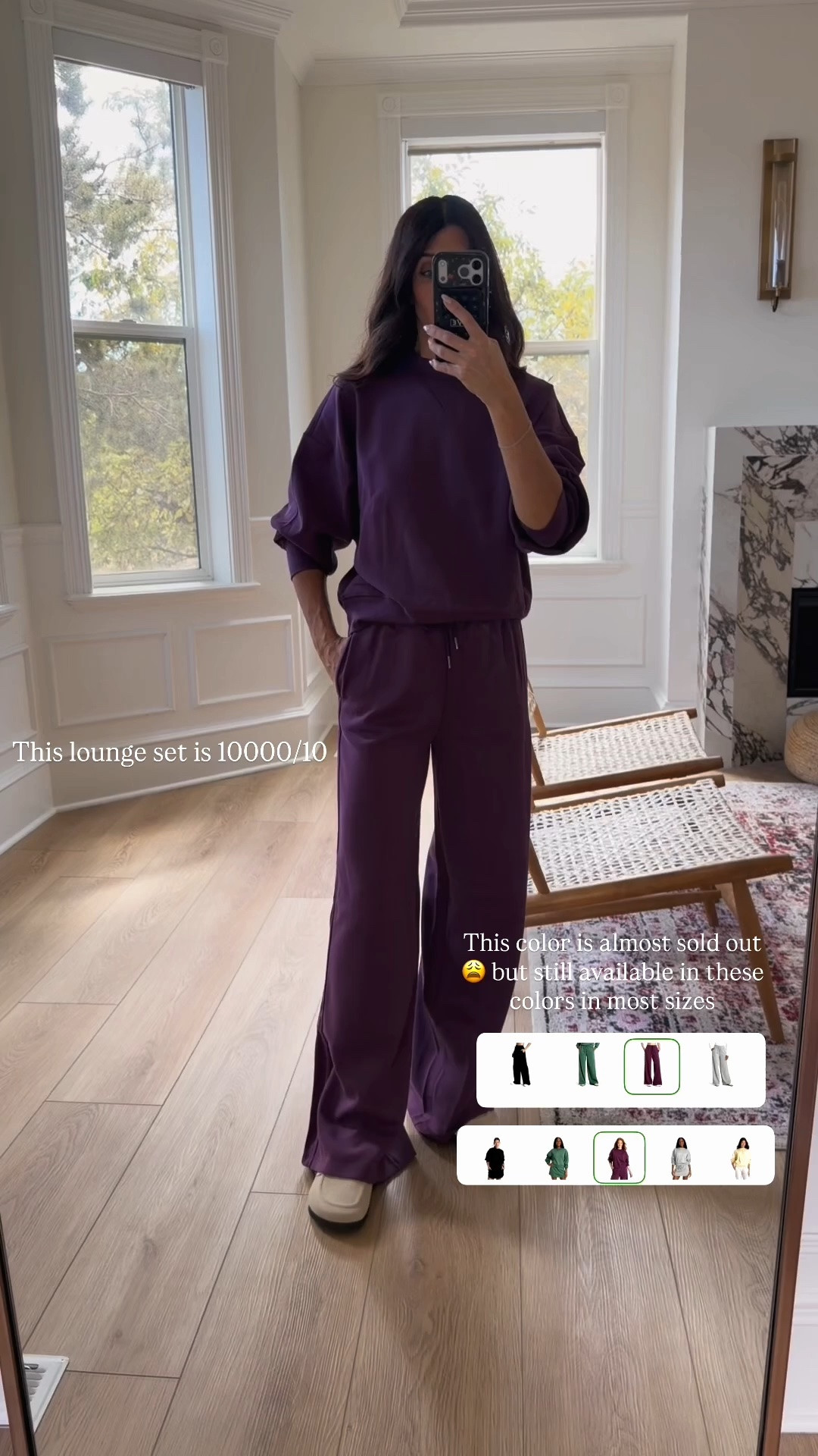Best lounge set and it comes in many colors! I have the size xs (runs tts)

#LTKmomlife #LTKSeasonal #LTKgrwm