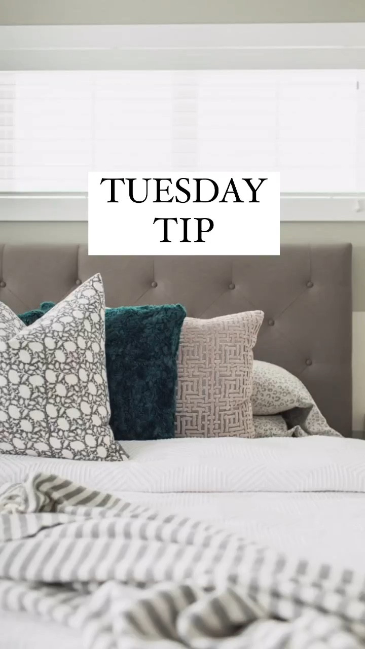 If your pillows look a little deflated, this is your sign to size up your pillow inserts. Designers almost always size up their inserts (think: 22” insert in a 20” pillow cover) because it gives a full and tailored look  that makes your sofa or bed feel instantly more polished.

#LTKSaleAlert #LTKHome