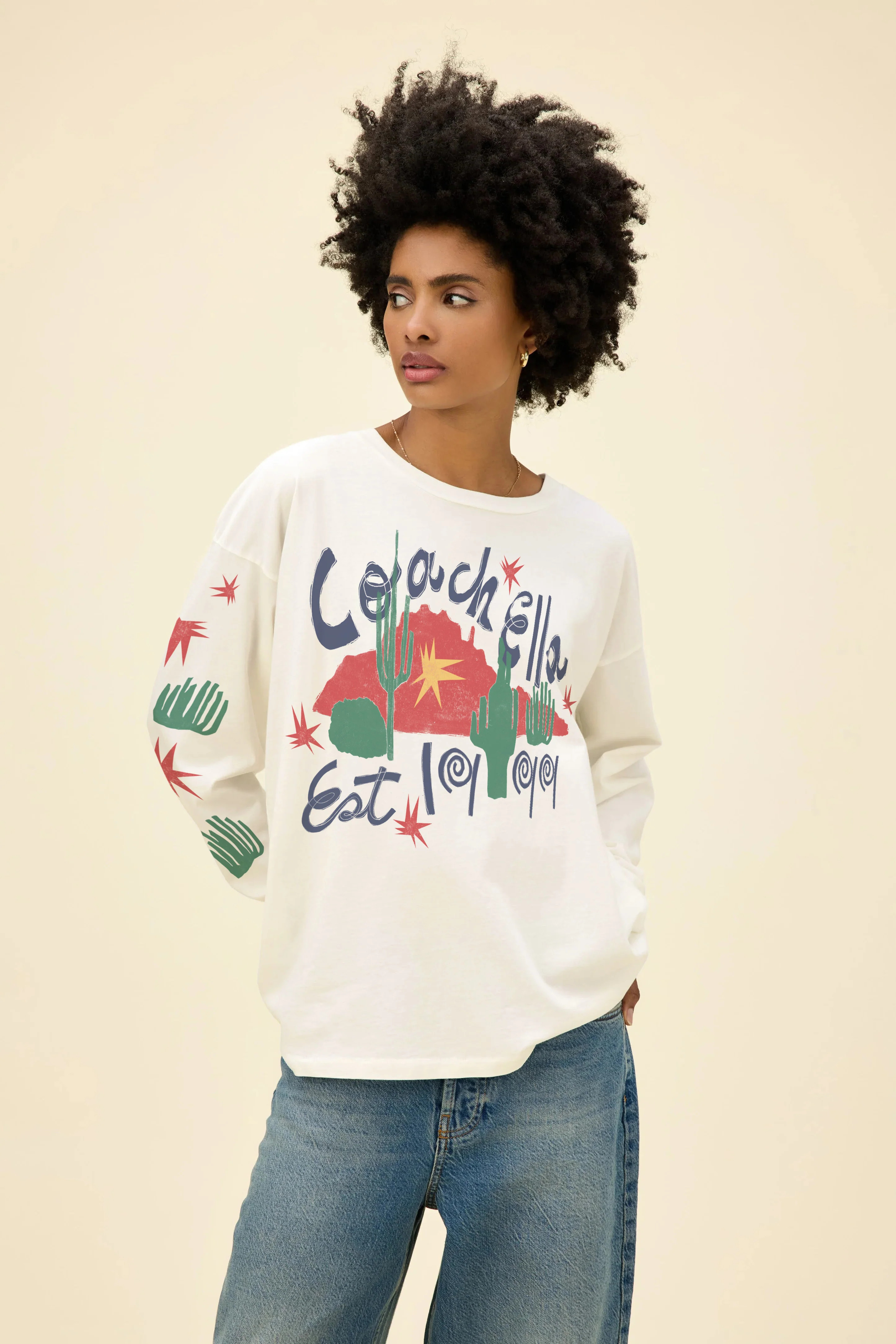 Coachella Collage Merch Long Sleeve | Daydreamer