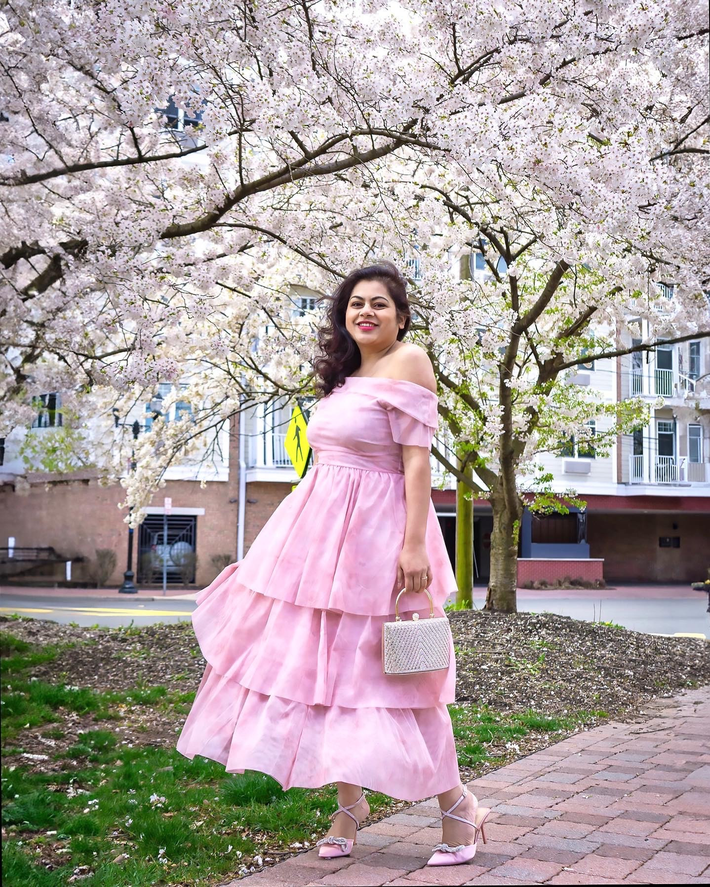 Fluttering among the blossoms, my ruffle dress whispers tales of springtime elegance 🌸🌸 
Use the code “Debashree2” for additional 15% on ur order

#LTKstyletip #LTKfindsunder50 #LTKSeasonal
