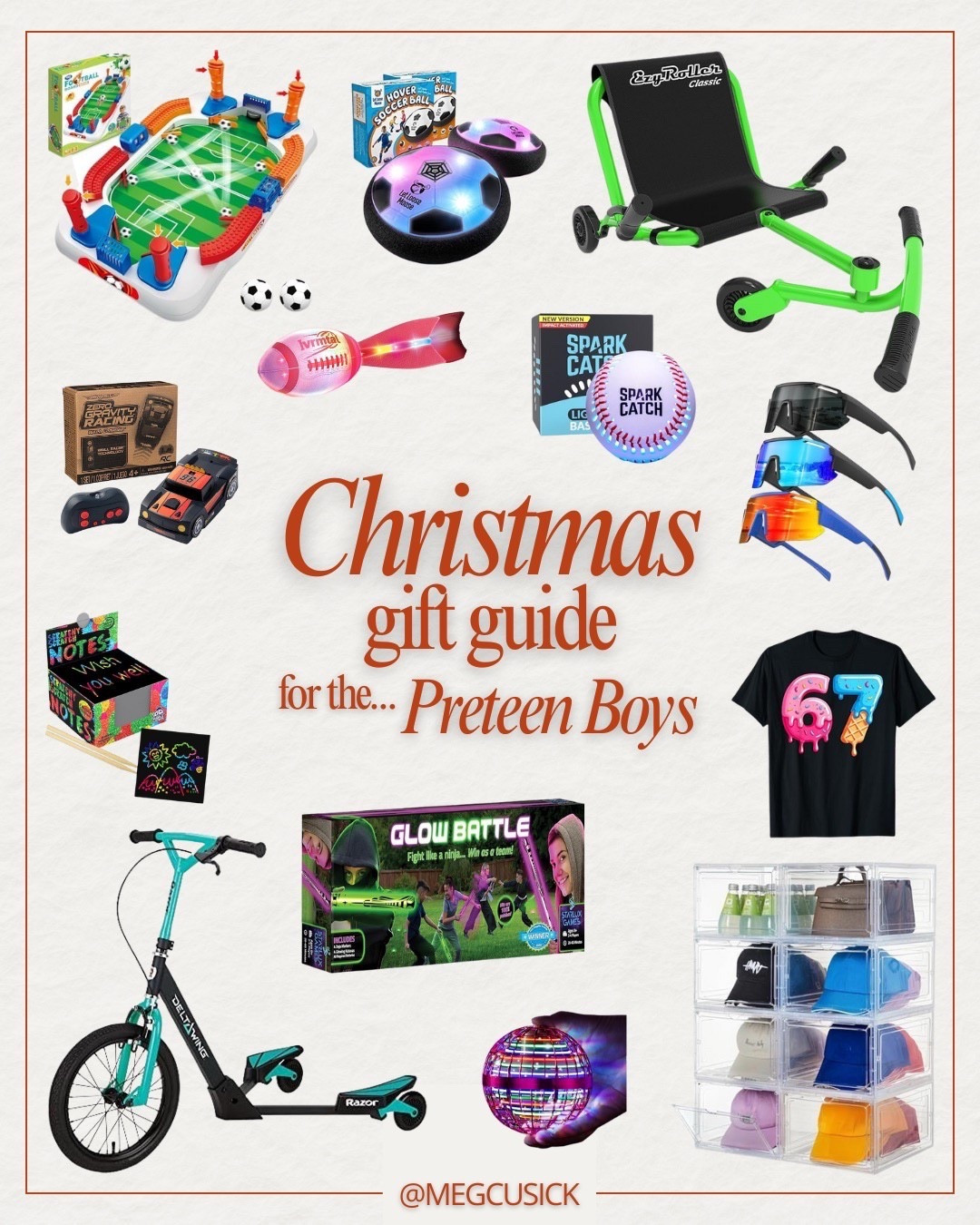 Gift guide for pre teen boys! 

#LTKHoliday #LTKGiftGuide #LTKKids