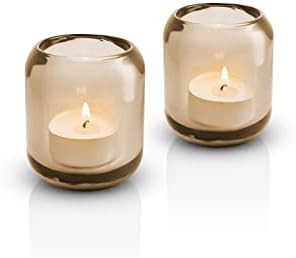 EVA SOLO | 2 Acorn Tealight Candle Holder | Decorative Tea Light Holder in Stained Glass | Hazel ... | Amazon (US)