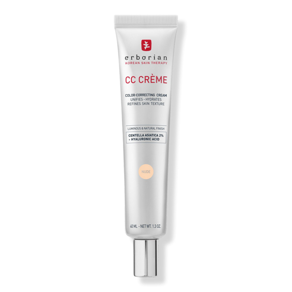 Erborian CC Cream Color-Corrector with Korean 2% Centella Asiatica & Hyaluronic Acid - Nude | Ulta