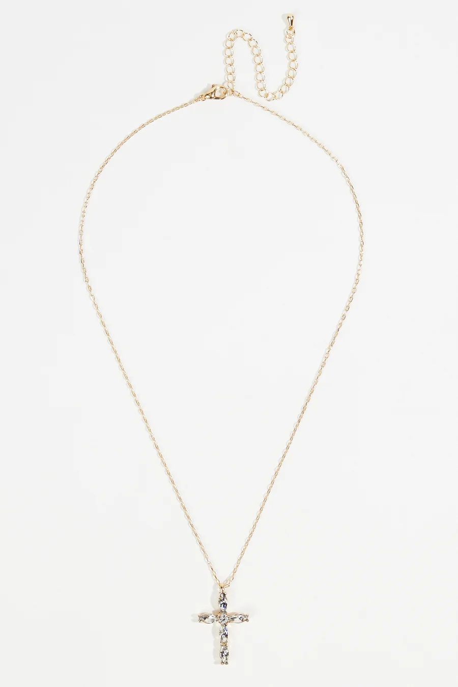 Dainty Crystal Pendant Layered Necklace | Altar'd State