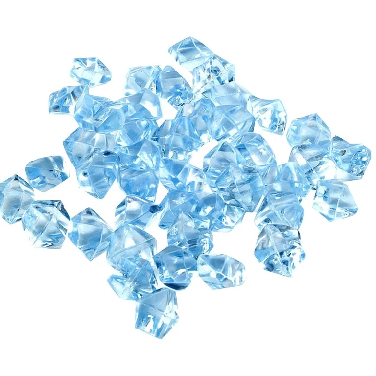 Sparkling Acrylic Gems - Vase Fillers, Table Scatter for Wedding Centerpiece, Fake Crystals for D... | Walmart (US)