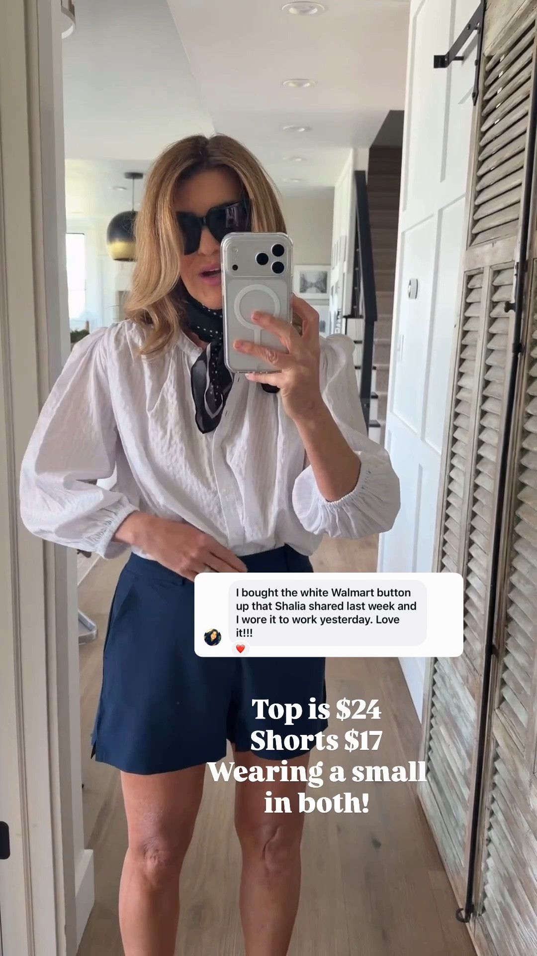 Small free assembly short
Shorts are so good I have in both colors also wearing a small #walmartstyle 

#LTKOver40