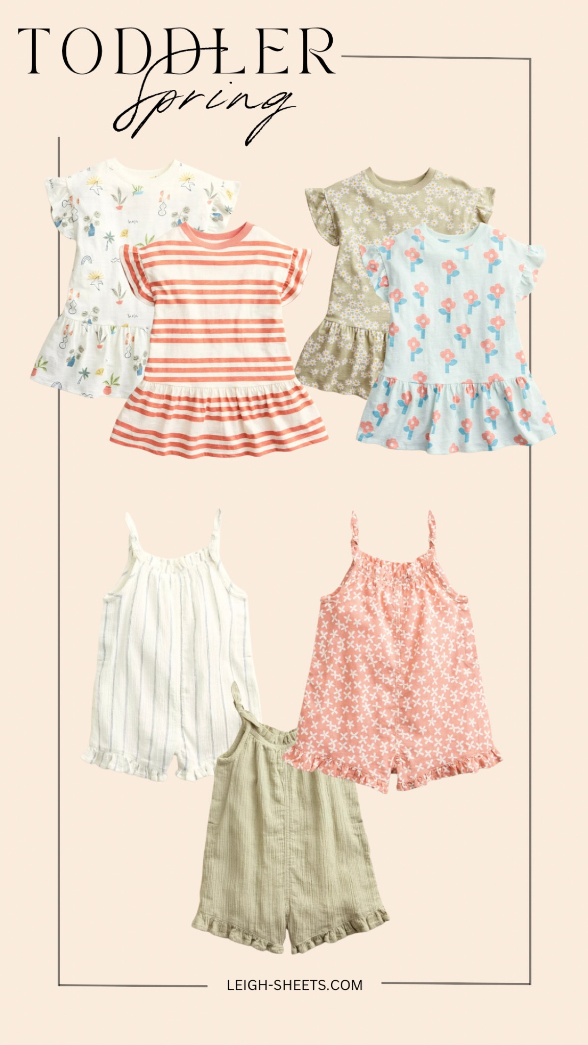 Toddler spring dress
toddler spring romper
Toddler summer dress
Toddler summer romper 

#LTKSpringSale #LTKkids #LTKfindsunder50