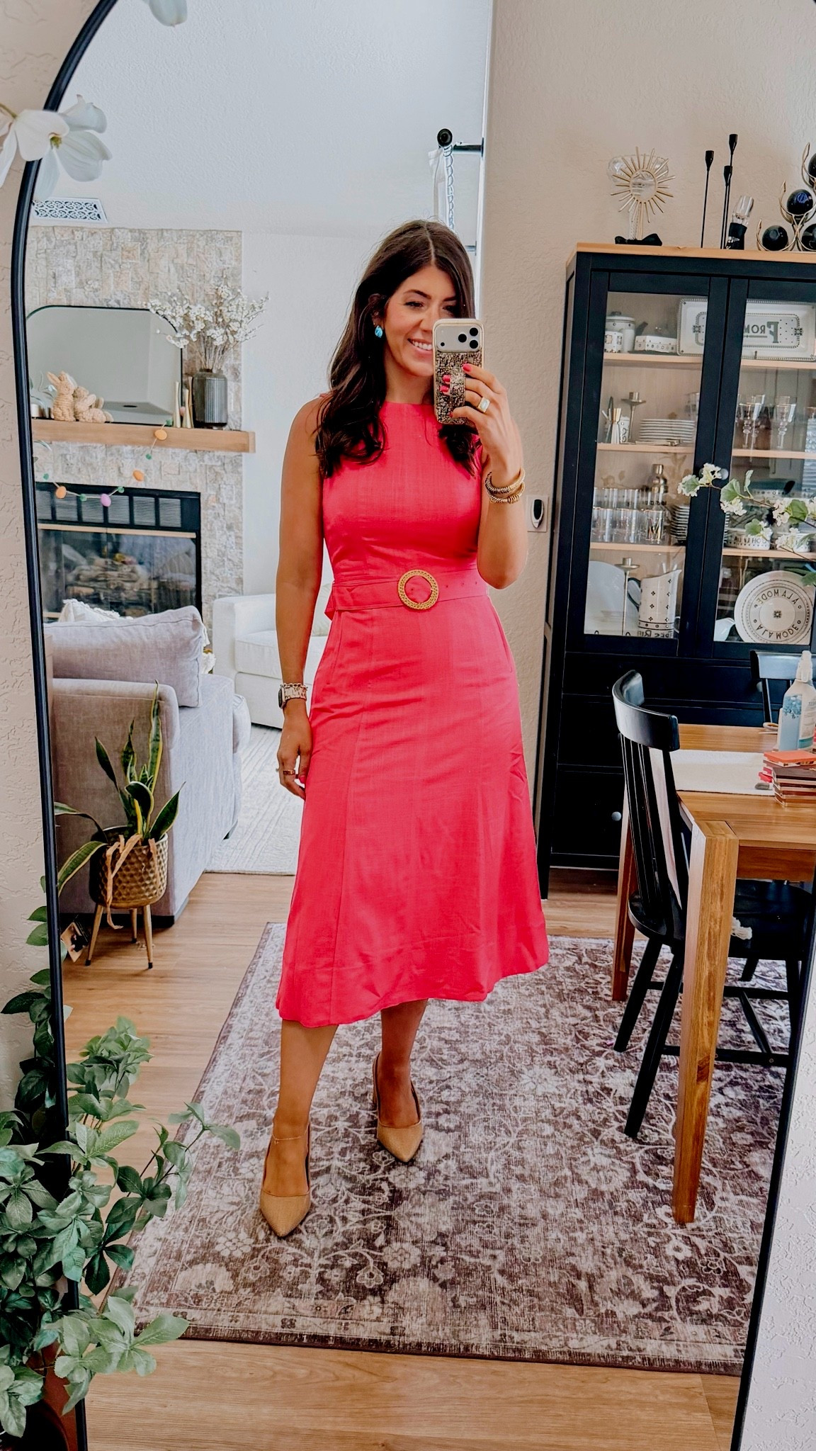 Work ootd
In an 8 linen dress. Size up if in between

#LTKWorkwear #LTKMidsize #LTKTall