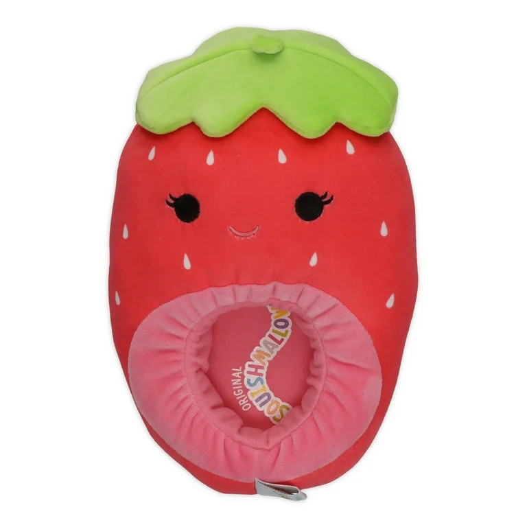 Squishmallows Toddler & Kids Scarlet the Strawberry Slippers | Walmart (US)