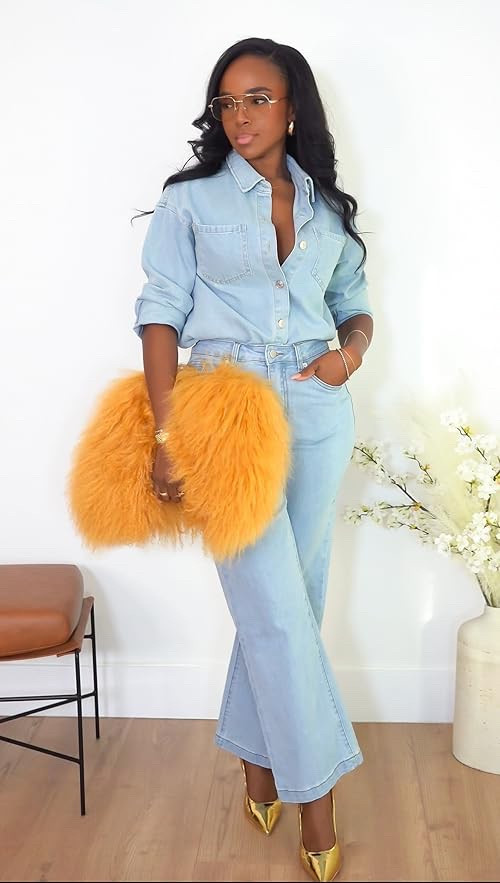 Denim on denim, but make it light & effortless. 💙 This light wash denim set is giving the perfect balance of casual and chic—whether you’re running errands or stepping out, it’s a must-have! Who else loves a good denim-on-denim moment? Drop a 💙 in the comments if you’re feeling this look!

#DenimOnDenim #LightWashDenim #SheinFinds #StreetStyle #DenimTrend #FashionForward #CasualChic #OOTD #StyleInspo #WardrobeGoals #SizeSmall #Size6 #BlackWoman #ExplorePage #TrendyLooks #ShopTheLook #EffortlessStyle #SheinStyle #DenimLover #EverydayFashion #Trendsetter

#LTKSpringSale #LTKWatchNow