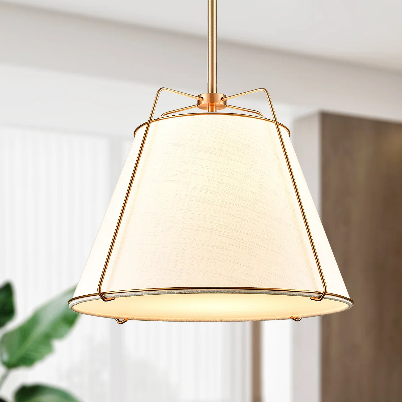 Wade Logan® Bertan 15" Chandelier In Brushed Brass & Reviews | Wayfair | Wayfair North America