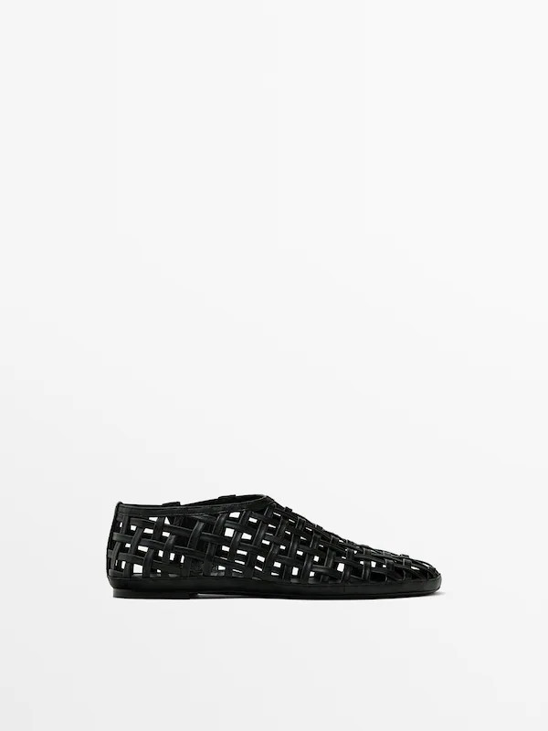 Woven flats - Limited Edition - NUEVO -  - WOMEN -  Massimo Dutti | Massimo Dutti US