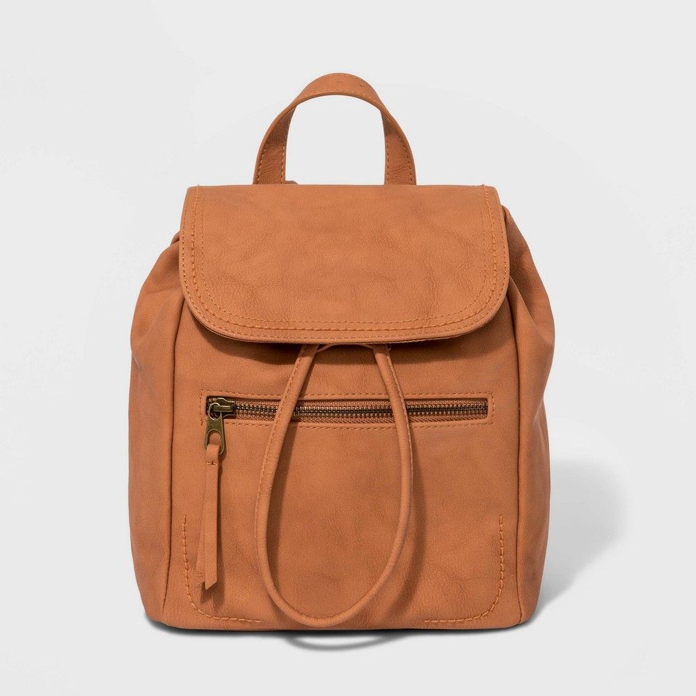 Mini Flap Backpack - Universal Thread Light Brown | Target
