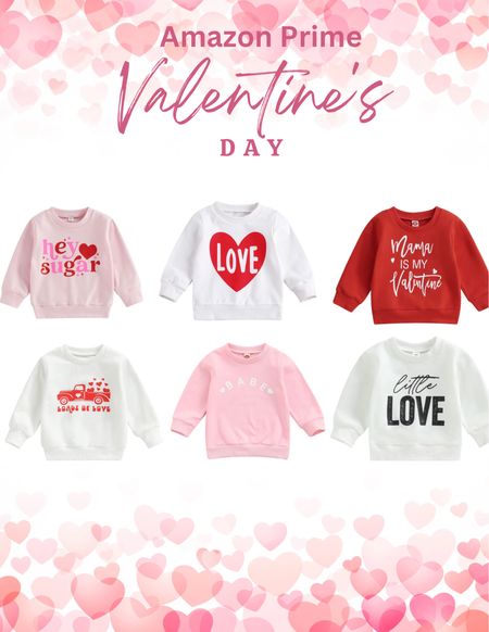 Valentine’s Day outfits on Amazon Prime 

#LTKfamily #LTKkids #LTKbaby