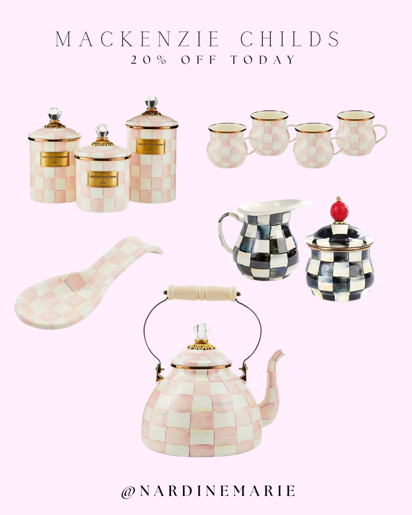 I am a Mackenzie Childs lover & Check out this sale on select styles! Their new Rosy check print.. I’m in love! 

Follow my shop @Nardinemarie on the @shop.LTK app to shop this post and get my exclusive app-only content!

#LTKhome #LTKU #LTKSpringSale