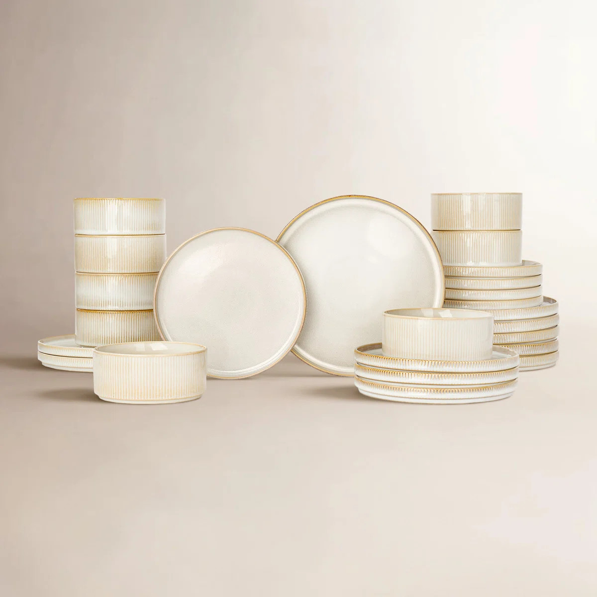 Famiware 24 Piece Dinnerware Set, Service for 8 | Wayfair North America